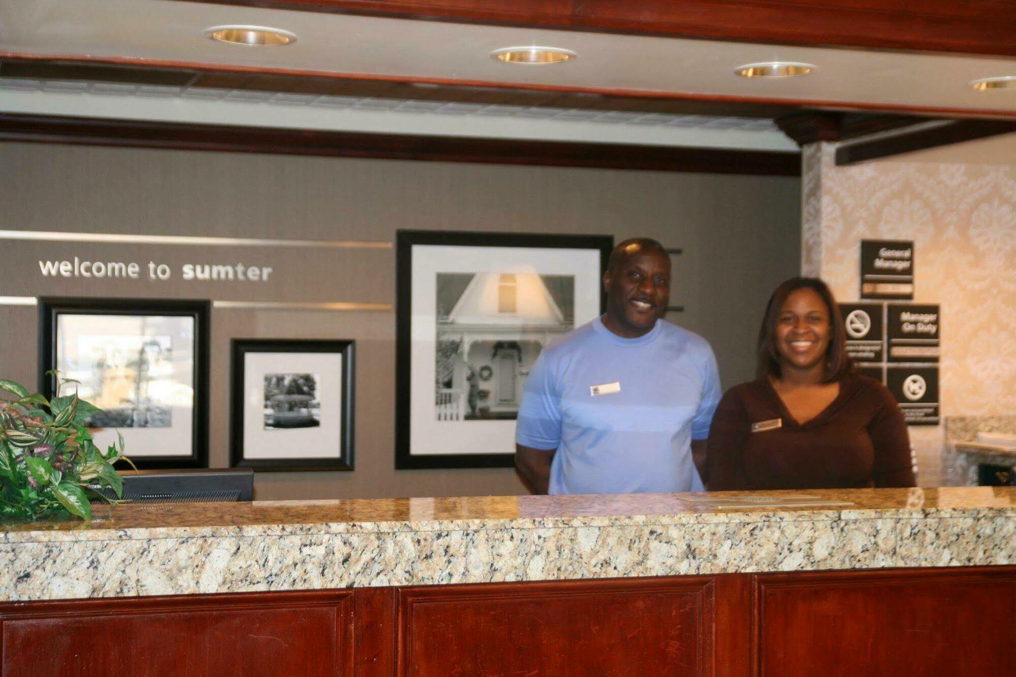 Hampton Inn Sumter Beltér fotó